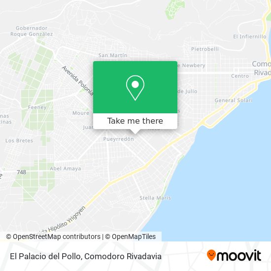 Mapa de El Palacio del Pollo