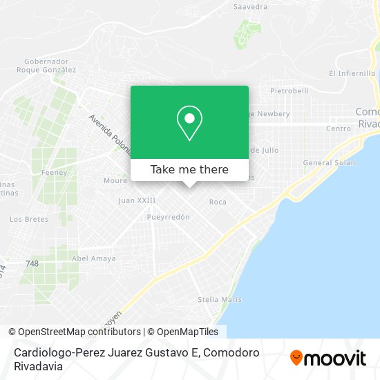 Cardiologo-Perez Juarez Gustavo E map