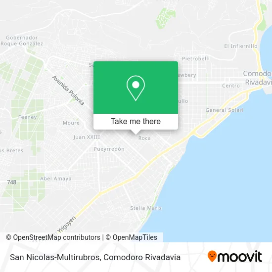 San Nicolas-Multirubros map