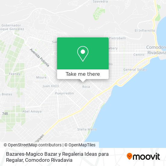 Bazares-Magico Bazar y Regaleria Ideas para Regalar map