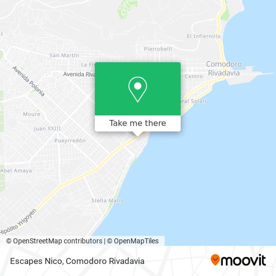 Mapa de Escapes Nico