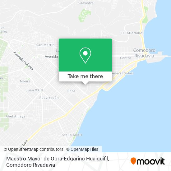 Maestro Mayor de Obra-Edgarino Huaiquifil map