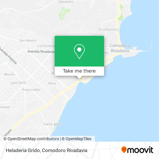 Mapa de Heladeria Grido