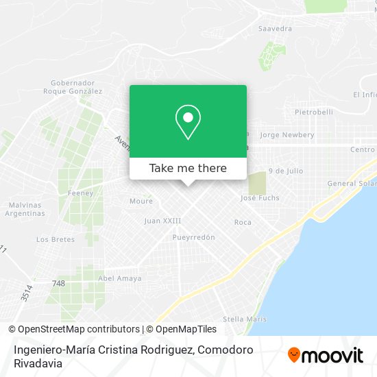 Ingeniero-María Cristina Rodriguez map