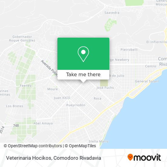 Veterinaria Hocikos map