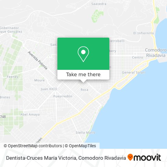 Dentista-Cruces María Victoria map