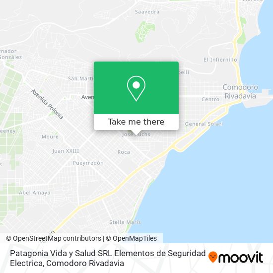 Patagonia Vida y Salud SRL Elementos de Seguridad Electrica map