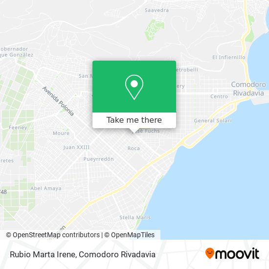 Rubio Marta Irene map