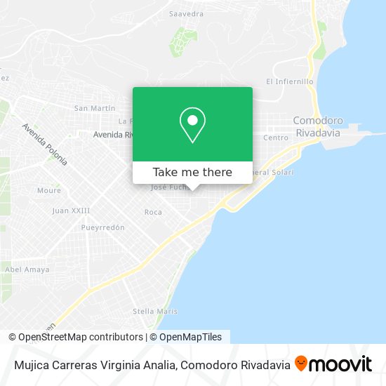 Mujica Carreras Virginia Analia map