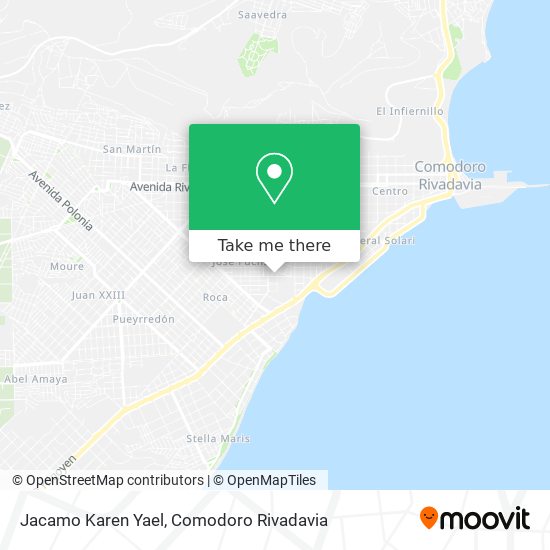 Jacamo Karen Yael map