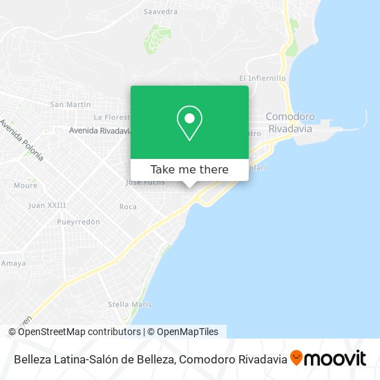 Belleza Latina-Salón de Belleza map
