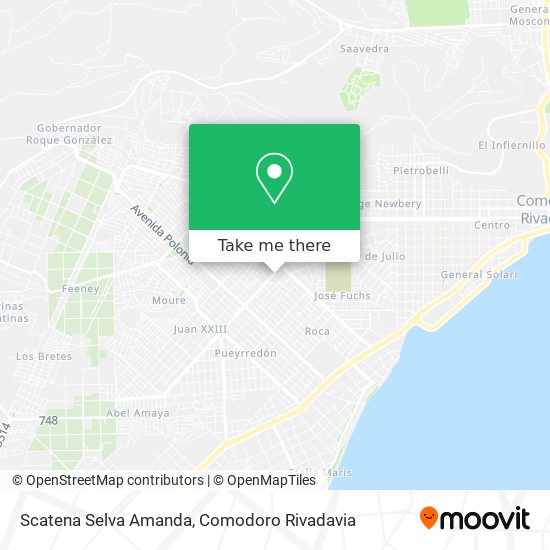 Scatena Selva Amanda map