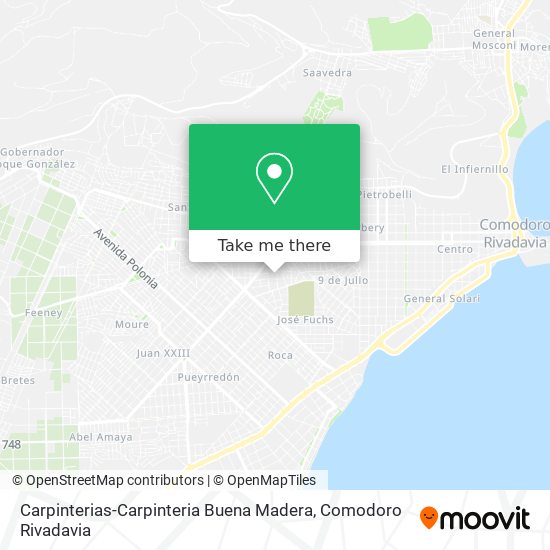 Carpinterias-Carpinteria Buena Madera map