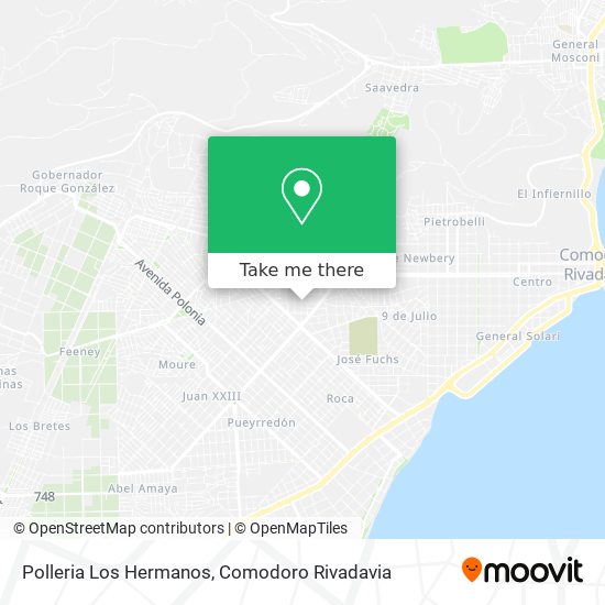 Polleria Los Hermanos map