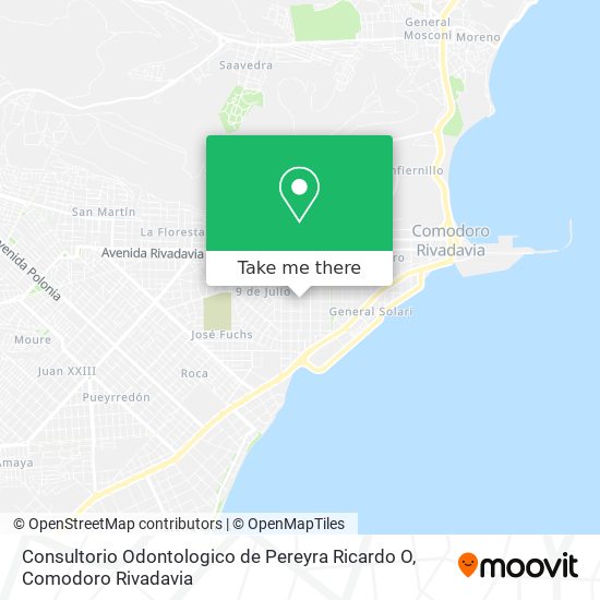Consultorio Odontologico de Pereyra Ricardo O map