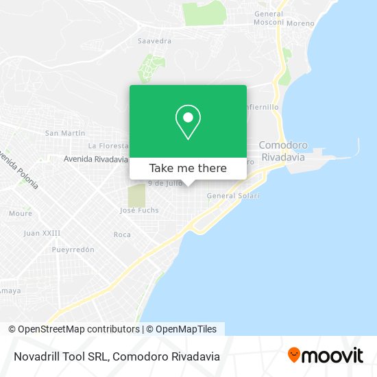 Novadrill Tool SRL map