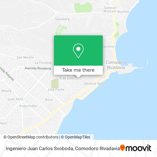 Ingeniero-Juan Carlos Svoboda map