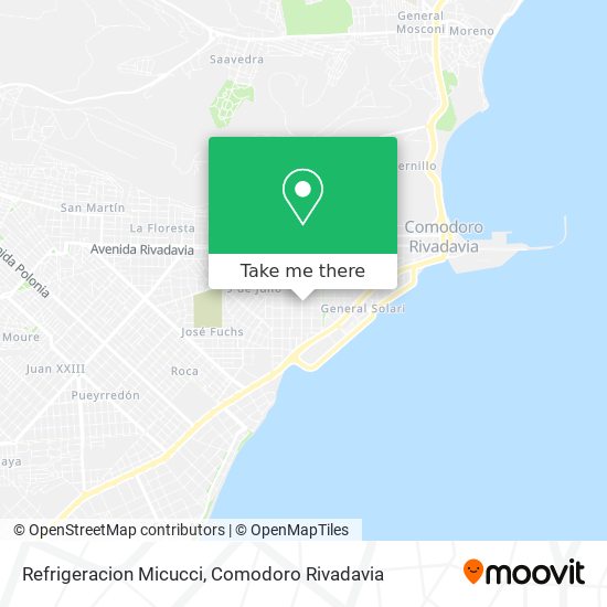 Refrigeracion Micucci map