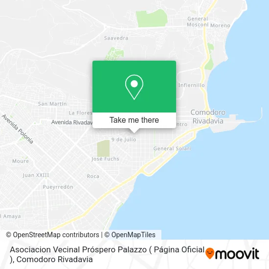 Asociacion Vecinal Próspero Palazzo ( Página Oficial ) map