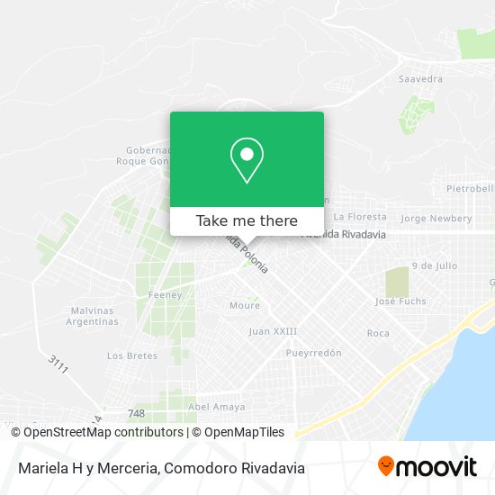 Mariela H y Merceria map
