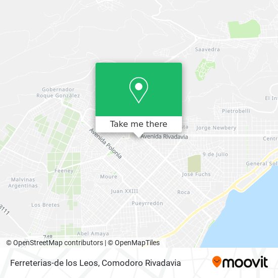 Ferreterias-de los Leos map