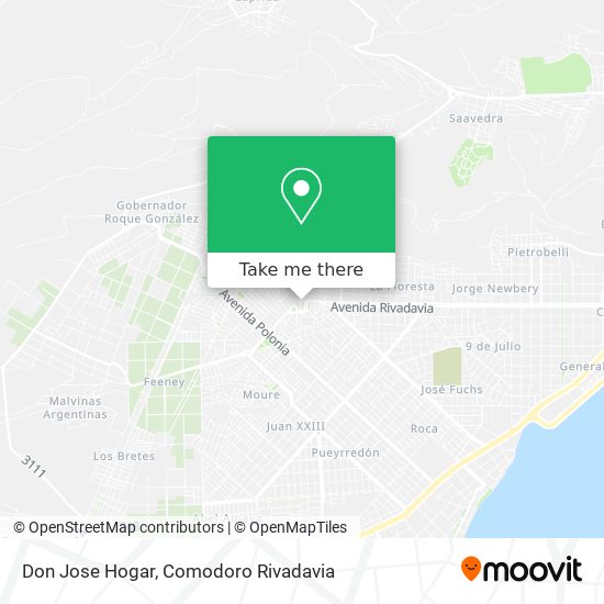 Mapa de Don Jose Hogar