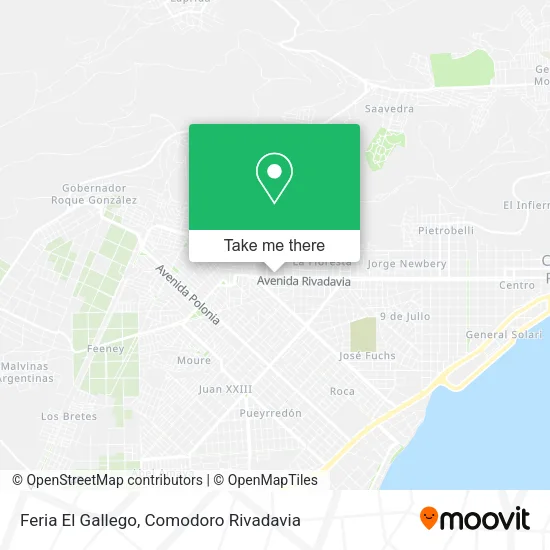 Feria El Gallego map
