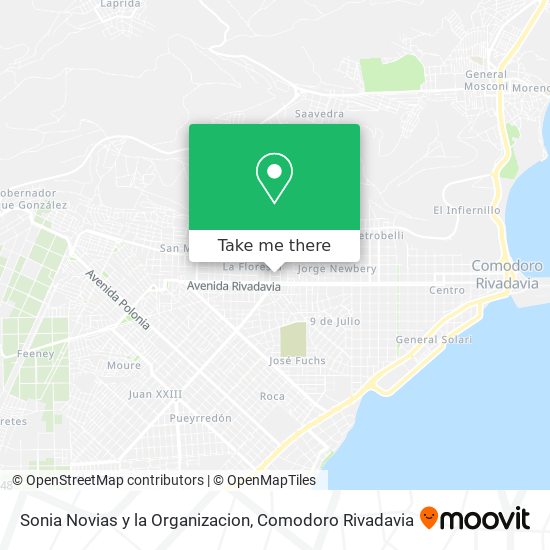 Sonia Novias y la Organizacion map