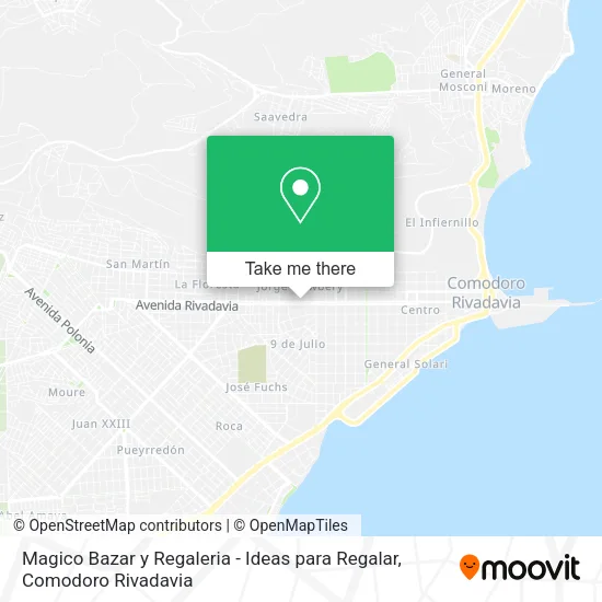 Mapa de Magico Bazar y Regaleria - Ideas para Regalar