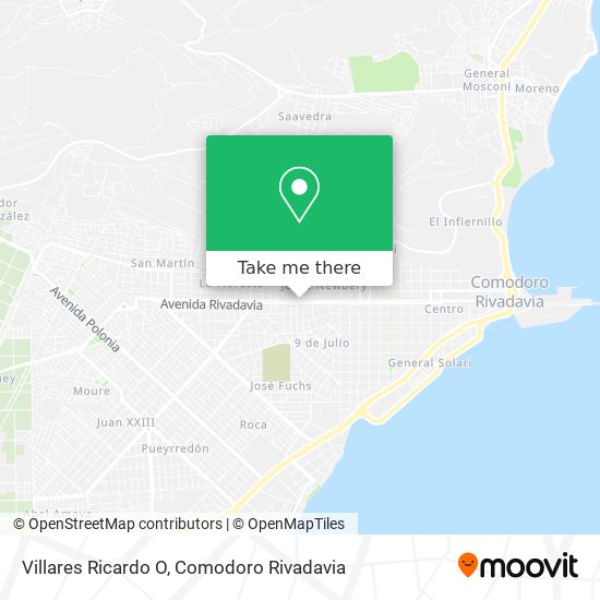 Villares Ricardo O map