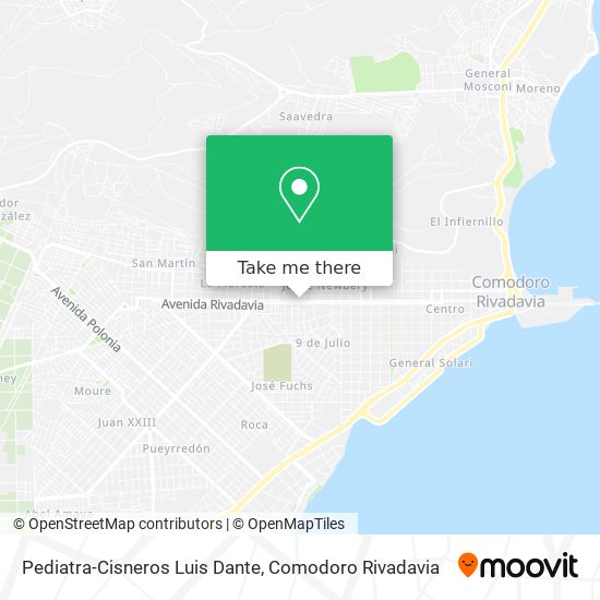 Pediatra-Cisneros Luis Dante map