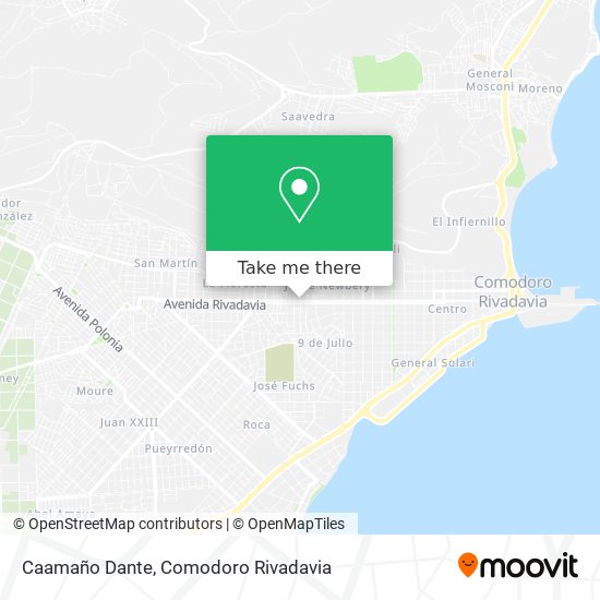 Caamaño Dante map