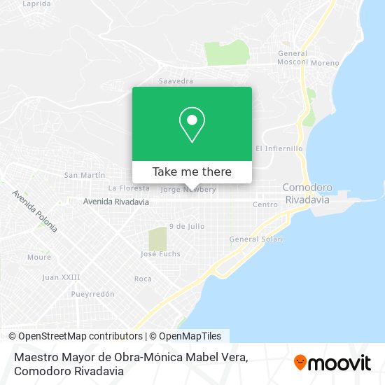 Maestro Mayor de Obra-Mónica Mabel Vera map