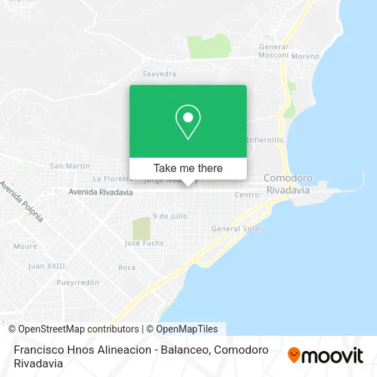Mapa de Francisco Hnos Alineacion - Balanceo