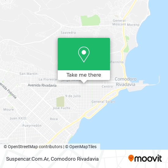 Mapa de Suspencar.Com.Ar