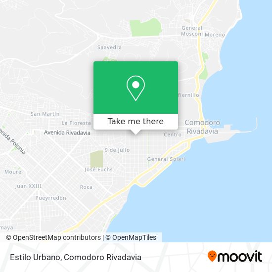 Estilo Urbano map