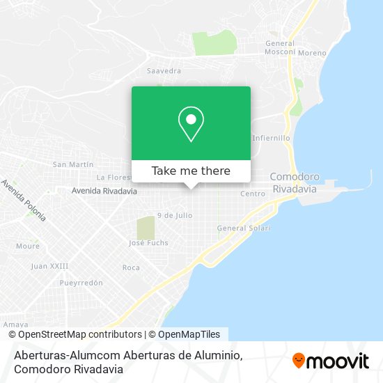 Aberturas-Alumcom Aberturas de Aluminio map