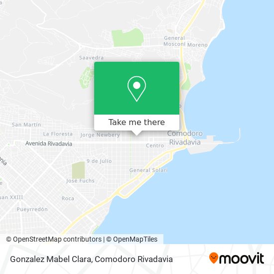 Gonzalez Mabel Clara map