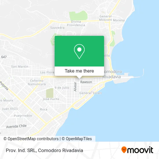 Prov. Ind. SRL map