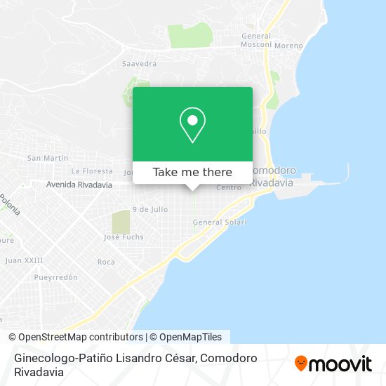 Ginecologo-Patiño Lisandro César map