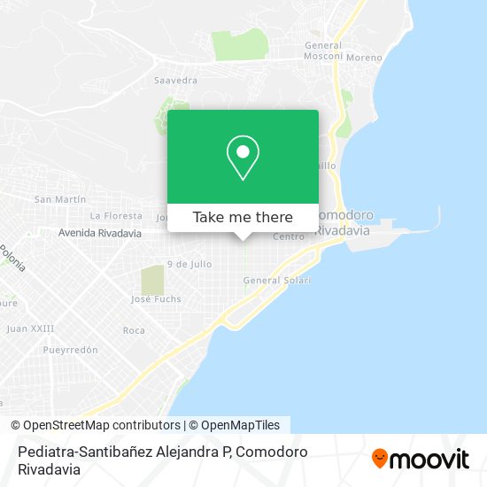 Mapa de Pediatra-Santibañez Alejandra P