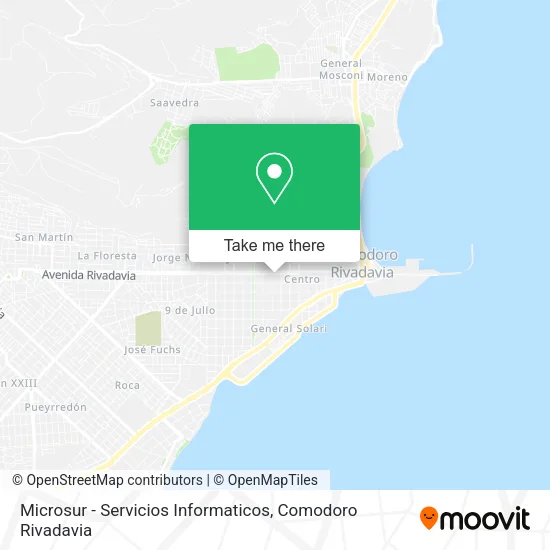 Microsur - Servicios Informaticos map