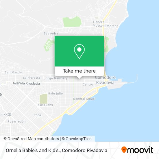 Mapa de Ornella Babie's and Kid's.