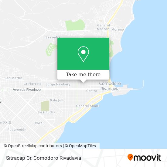 Sitracap Cr map