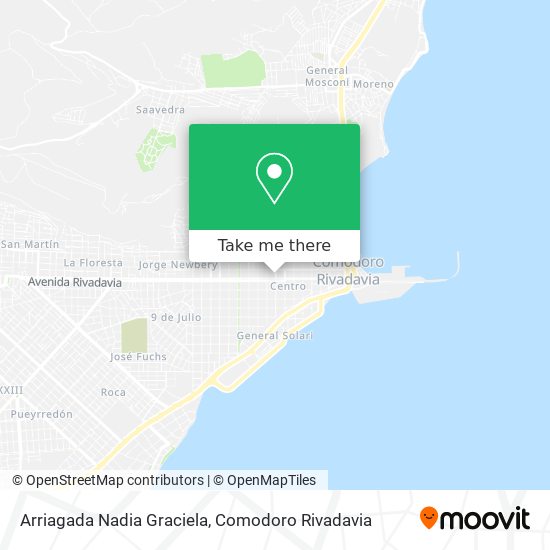 Arriagada Nadia Graciela map