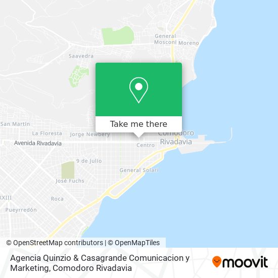 Agencia Quinzio & Casagrande Comunicacion y Marketing map