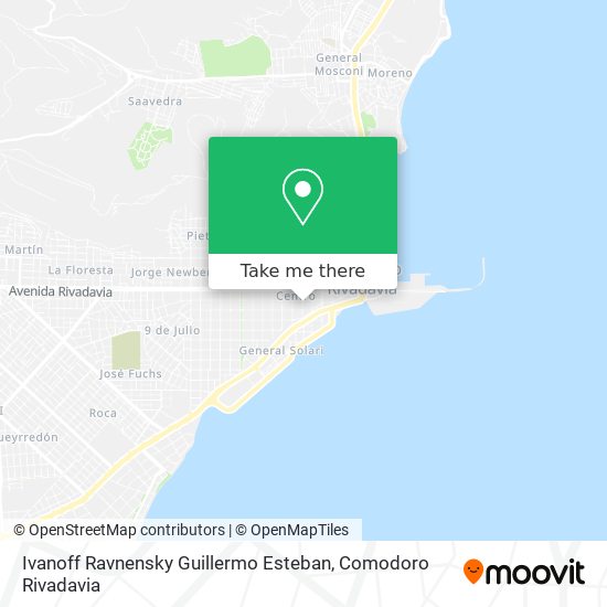 Ivanoff Ravnensky Guillermo Esteban map
