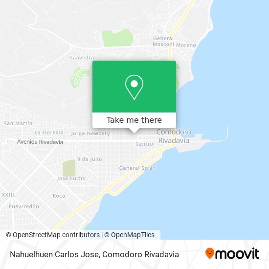 Mapa de Nahuelhuen Carlos Jose