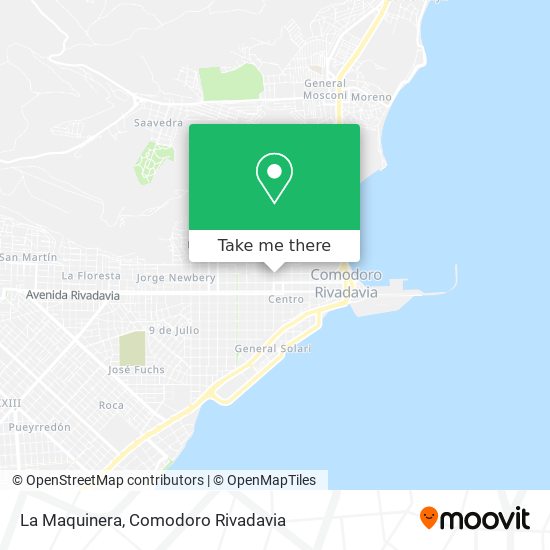 La Maquinera map