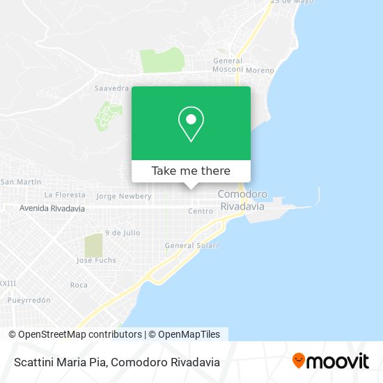 Mapa de Scattini Maria Pia